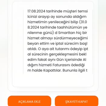 DSmart GO Hoşgeldin Paketi Tüketicisi