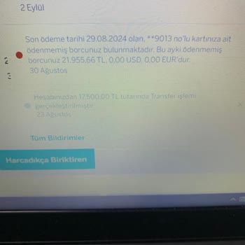 Garanti Bankası Kredi Kartı Yapılandırma Taksiti Hariç Para İstiyor