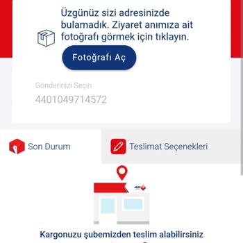 Aras Kargo Kuryenin Yanlış Bilgilendirme