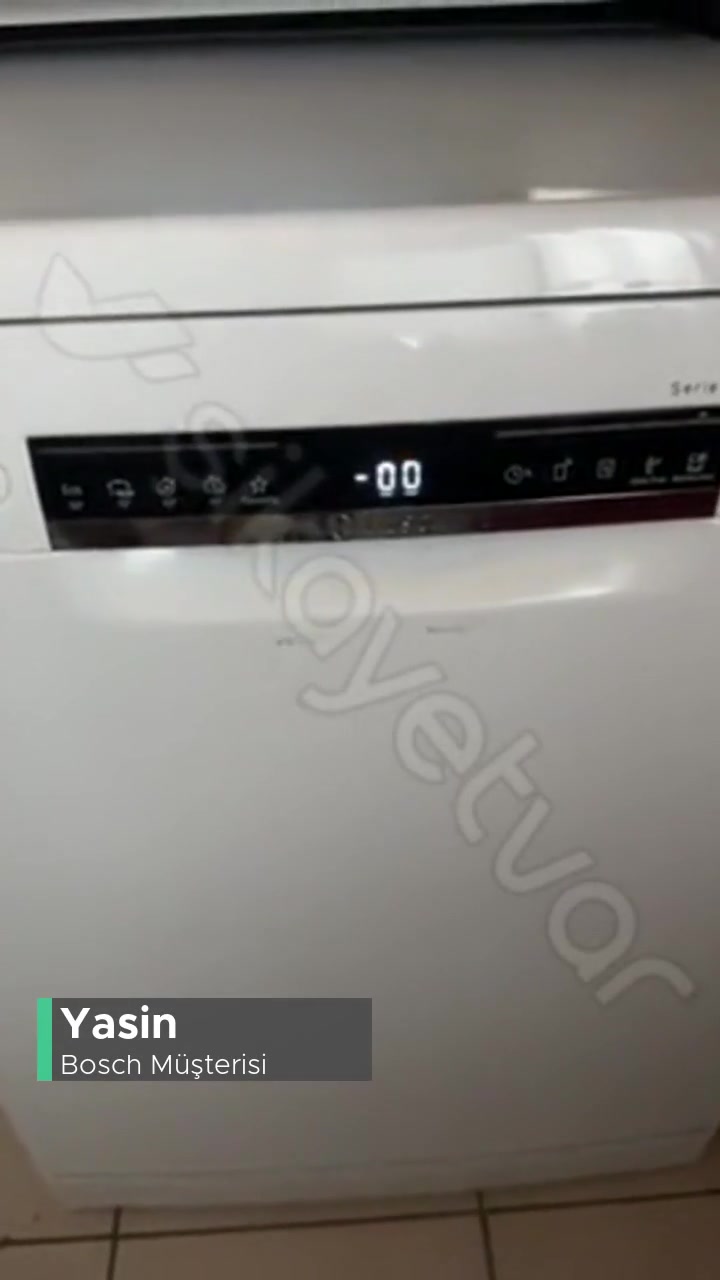 Bosch Bulaşık Makinesi Arızası! videonun kapak resmi
