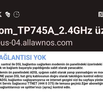 Türk Telekom Prime Müşterisiyim Sabit İnternet Sorunu Yaşıyorum