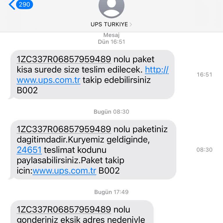 UPS Çalışan Arkadaşları İşlerini Doğru Yapmaya Davet Ediyorum