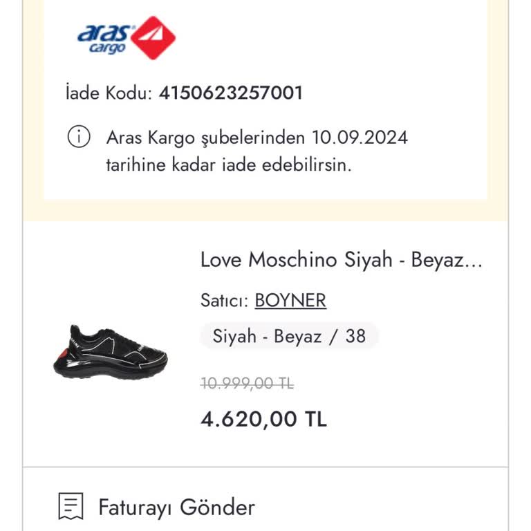 Boyner Online Ve Mağaza Şikayeti