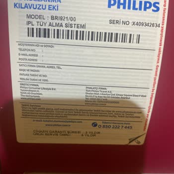 PHILIPS Ev Aletleri Philips Lumea IPL Hair 7000