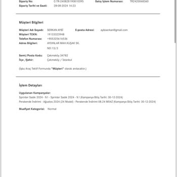 Mercedes-Benz Sprinter Araç Alımı