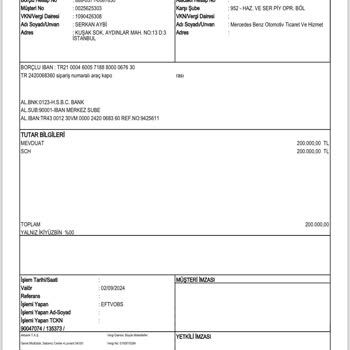 Mercedes-Benz Sprinter Araç Alımı