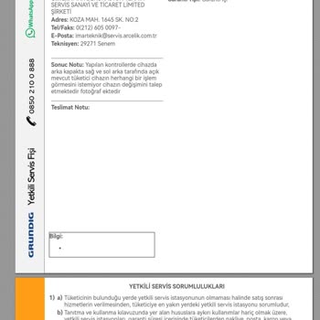 Akbatı AVM'de Teknosa Mağazasının Gönderdiği Hasarlı Televizyon...