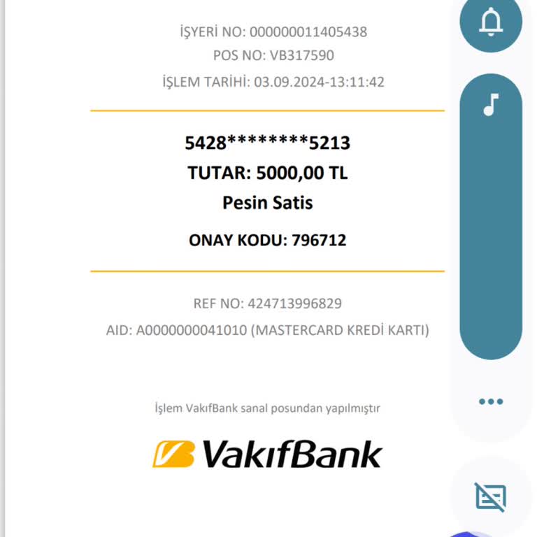 PeP VakıfBank Hesabımdan Çekilen 5000 TL İle İlgili Sorun