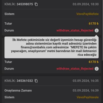 Sonbahis Yanlış Yapıldı Adminler