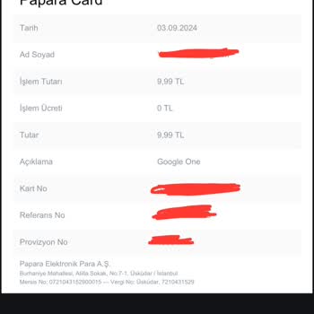 Google Play Benden İzinsiz Hesabımdan Para Çekti