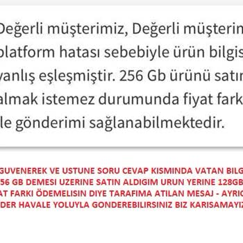 Trendyol Yanlış Ürün Gönderimi Ve İade Sürecinde Sorunlar Yaşadım