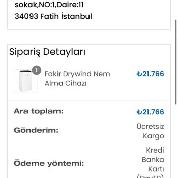 Fakir Ev Aletleri Satış Sonrası İlgisizlik