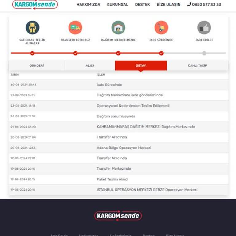 Kargomsende Ve İdefix Firmaları Siz Ortak İş Yapmayın Lütfen