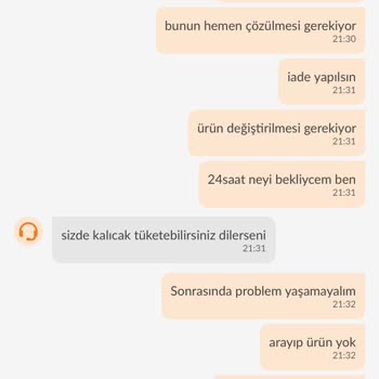 Trendyol Yemek Trendyolgo Yanlış Ve Çiğ Gelen Sipariş Sonrası Olmayan Para İadesi