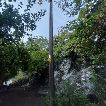 TEDAŞ Elektrik Direğinin Tehlike Yaratması