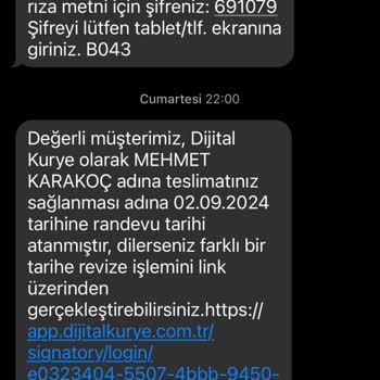 Vodafone Ve Dijital Kurye Kargomu Teslim Etmiyor