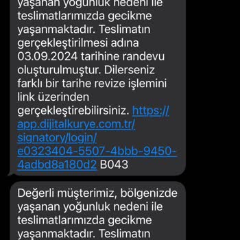 Vodafone Ve Dijital Kurye Kargomu Teslim Etmiyor
