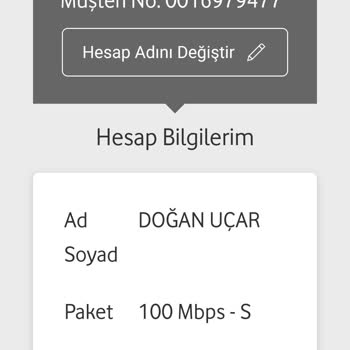 Vodafone Net Olmayan Abonelik Satışı.