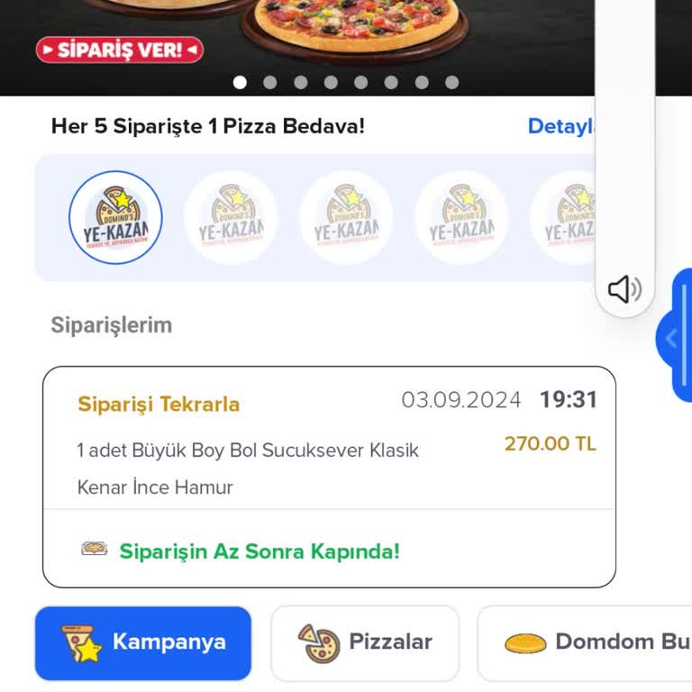 Domino's Pizza Geç Gelen Siparişler