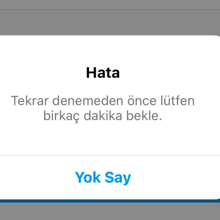 Instagram Giriş Sorunu