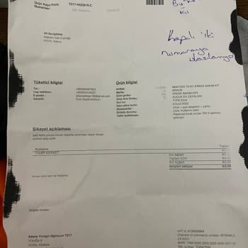 Braun Kişisel Bakım Ürünleri Braun Tıraş Makinesi Garanti Sorunu Ve Yüksek Ücret Talebi