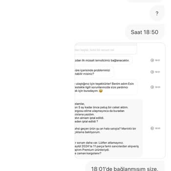 Gardrops Canlı Chat'in Yanıt Vermemesi Siparişlerin Çatır Çatır İptal Edilmesi