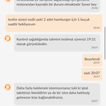 Trendyol GO, Burger Yiyelim- İzmir
