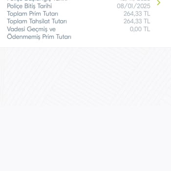Türkiye Finans Sigorta İptal Talebi