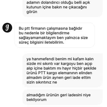 Gardrops Paramı İade Etmiyor