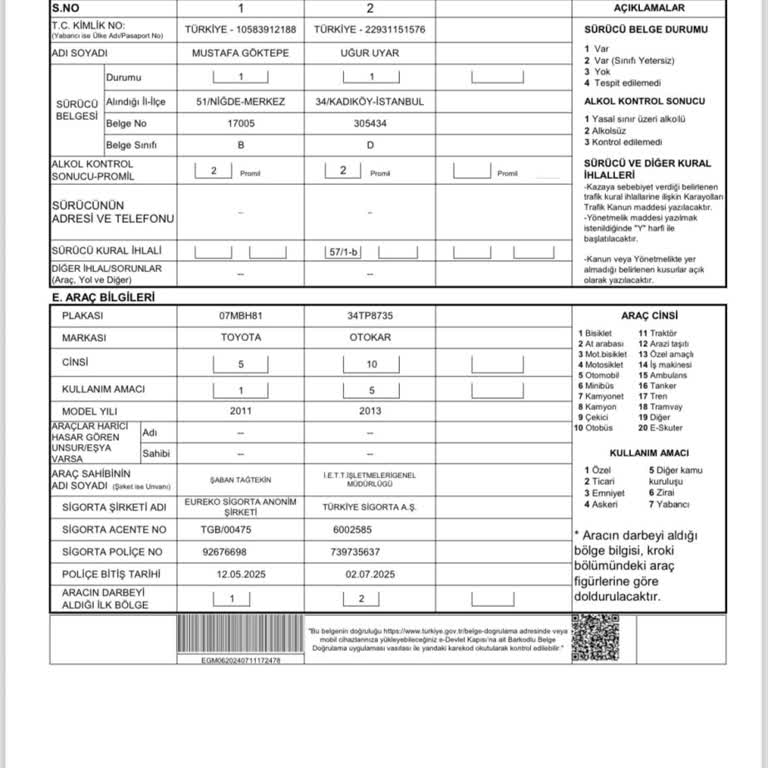 Türkiye Sigortanın Yalan Makinesi Çıkması