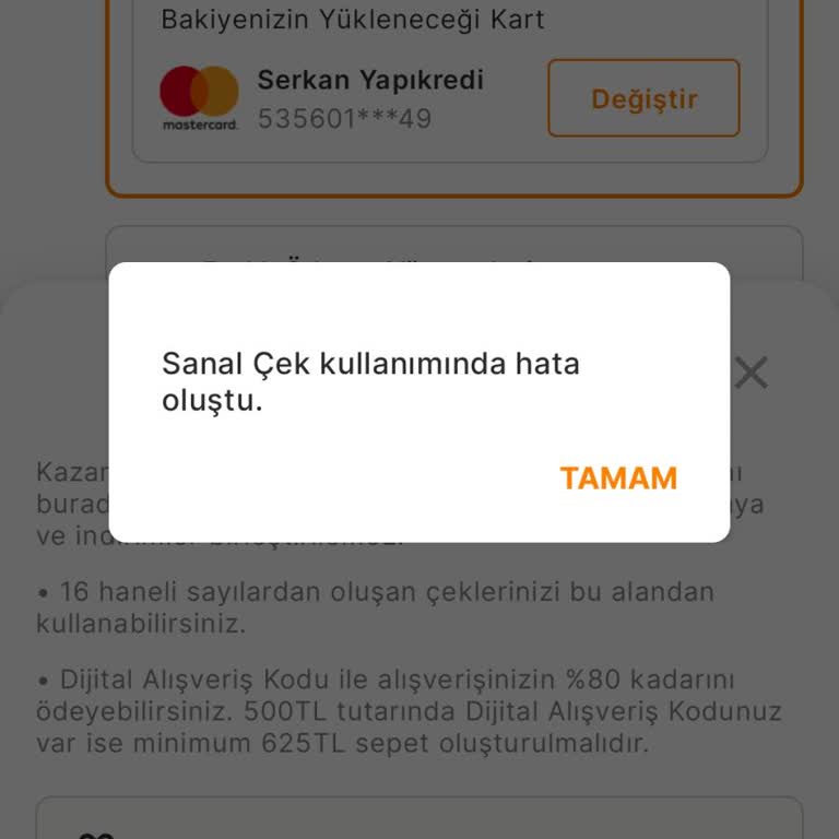 Pluxee Türkiye Migros Çeki Kullanılamıyor Ve Bakiye İadesi Talebi