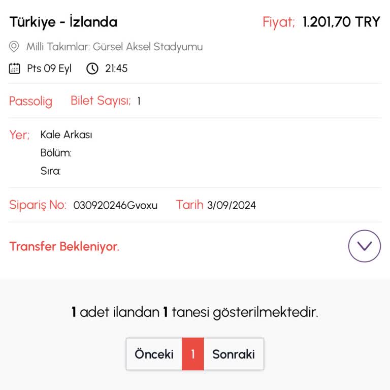 Biletalsat Bilet Sorunu
