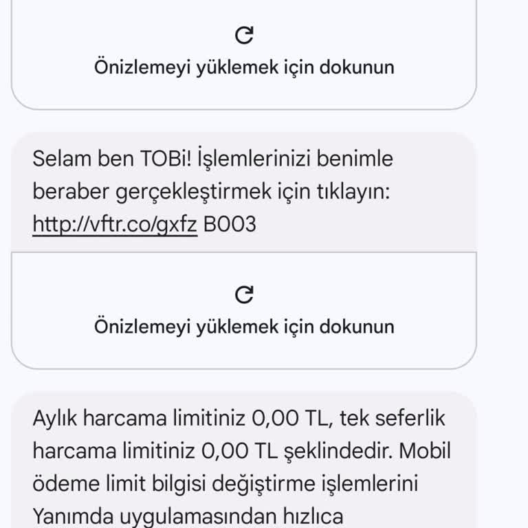 Vodafone Mobil Ödeme Limiti Sorunu: Acil Çözüm Bekliyorum