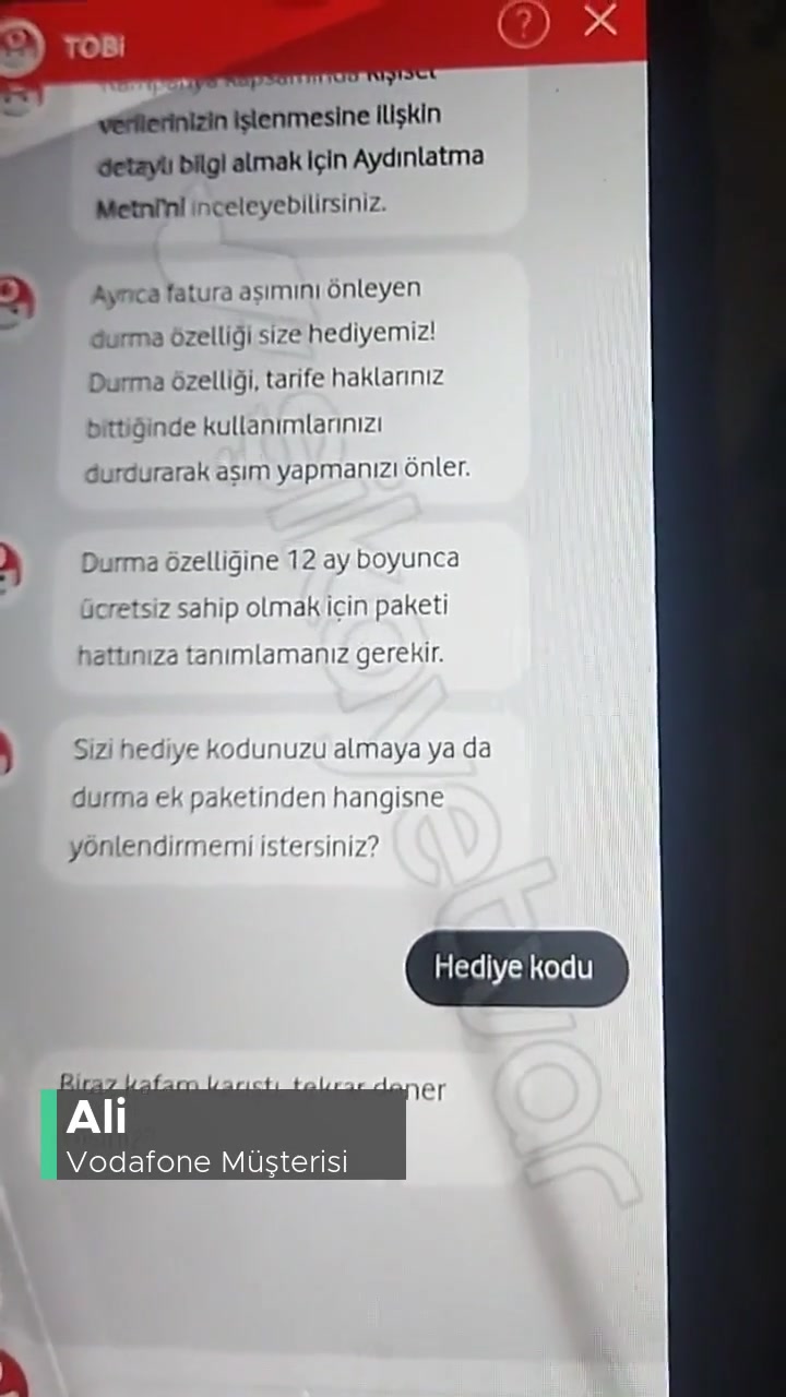 Vodafone Tarife Yanıltmacası! videonun kapak resmi