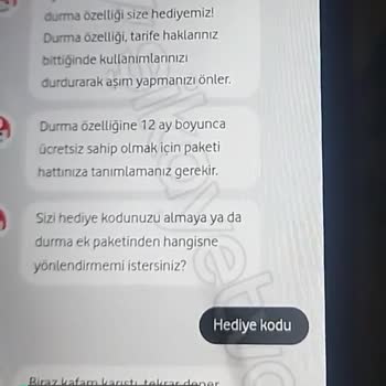 Vodafone Tarife Yanıltmacası!