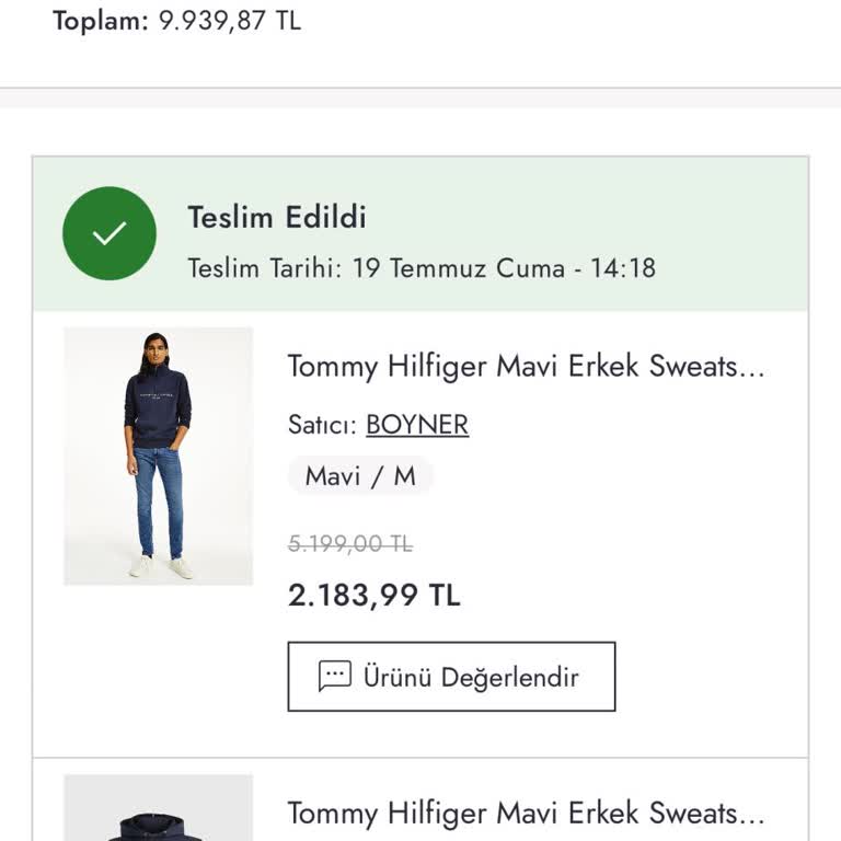 Boyner Ürün Eksik Gönderimi Hk