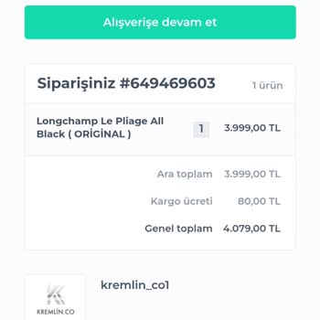 Kremlin Outlet yanıltıcı Ürün Ve Müşteri Hizmetleri Sorunu