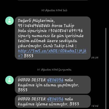 Horoz Lojistik Eksik Ve Gecikmeli Teslimat Sorunu