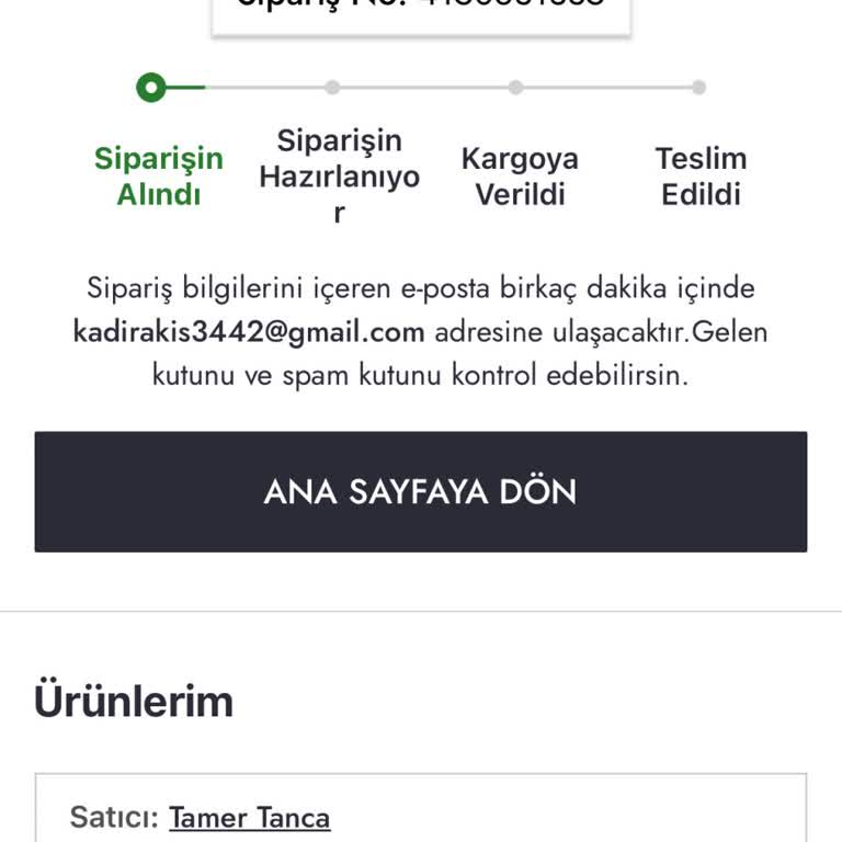 Boyner Gelmeyen Ve Para İadesi Yapılmayan Sipariş