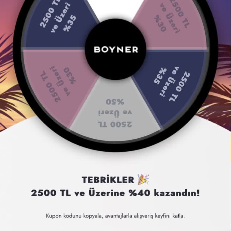 Boyner Badgeli Ürün Uyarısı