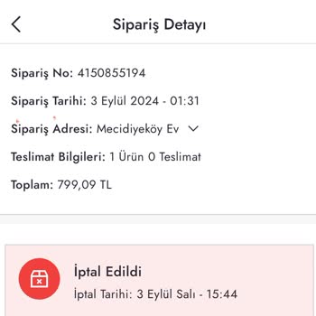 Boyner Haber Vermeden Siparişleri İptal Ediyor