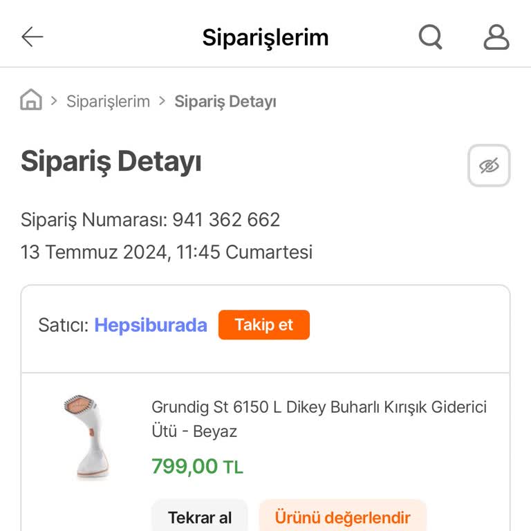 Grundig Kusurlu Ürün Kapalı Kutu