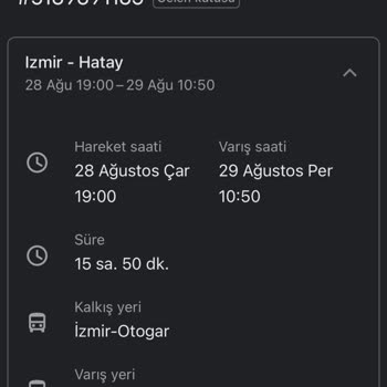 Kamil Koç İle Seyahat Etmeyin