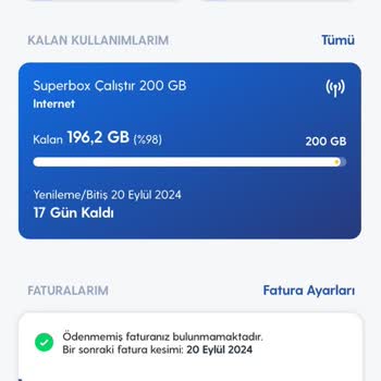 Superbox İnternet Faturasında Beklenmedik Artış ve İptal Sorunu