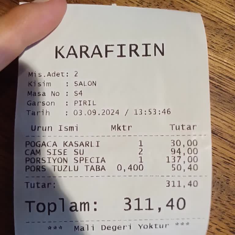 Karafırın Yüksek Fiyatlar Ve Yanlış Hesaplama Sorunu