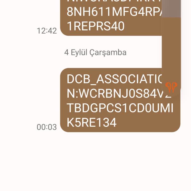 Telefonumdan Kendiliğinden Gönderilen Mesajlar Hakkında Bilgi Talebi