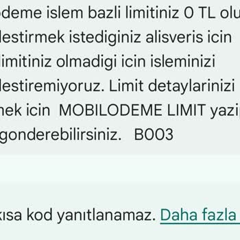 Vodafone Mobil Ödeme Sorunu: Alışveriş Yapamıyorum!