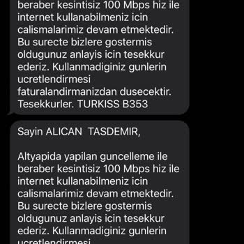 Türk İSS İnternet Sorunu Ve Abonelik İptali