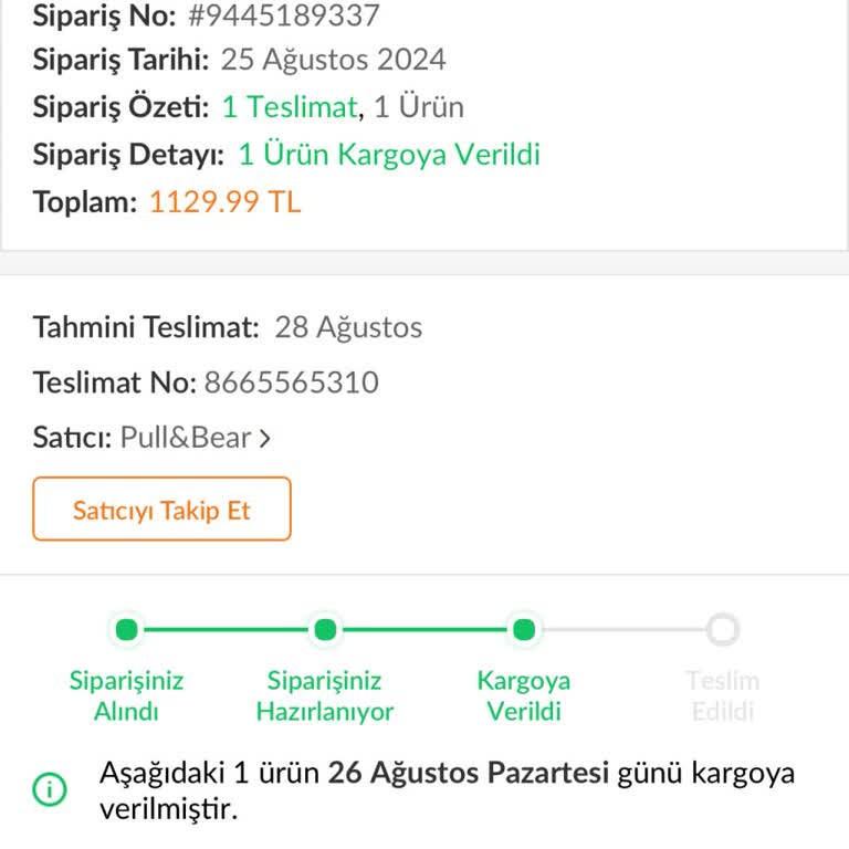 Trendyol'un Saygısızlığı Ve Her Zamanki İlgisizliği...