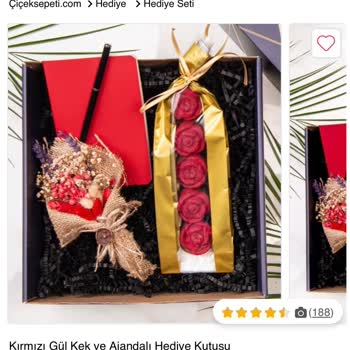 Çiçek Sepeti Extra Hediye Kutusunun Resimdekinden Çok Farklı Gelmesi!